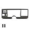 G-PLUS Speedometer Dash Bezel Trim Compatible with Chevy Silverado GMC Sierra Truck 1988-1994 Gray