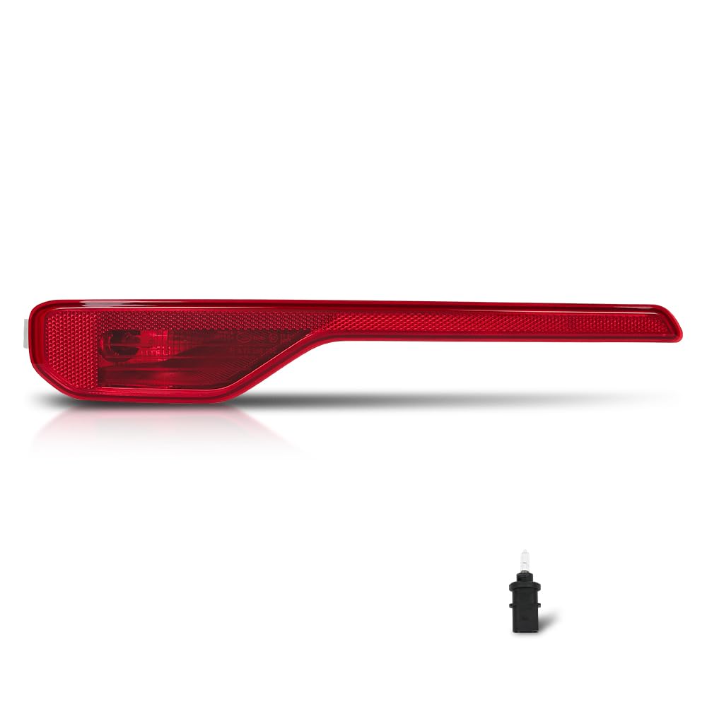 G-PLUS Left Rear Bumper Tail Light Shell Compatible with Volvo XC40 2018-2023 31656865 Red