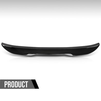 G-PLUS Rear Trunk Spoiler Wing Compatible with BMW F80 M3 Sedan All Model 2015 2016 2017 2018, Not Fit Convertible Models or GT or Wagon Model Gloss Black