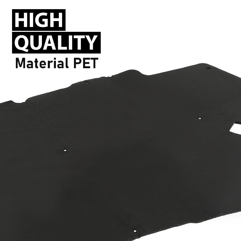 G-PLUS Hood Insulation Pad with Clips Compatible with 2002-2008 Dodge Ram 1500 Gas Only, Not for Diesel