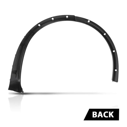 G-PLUS Rear Left Fender Wheel Flare Molding Trim Arch Compatible with Tesla Model X 2016-2021 1032529000E, JYH8583MBKL, 103529000G, 1035290-00-G, 1035290-00-E Wheel Opening Molding Arch Trim Black