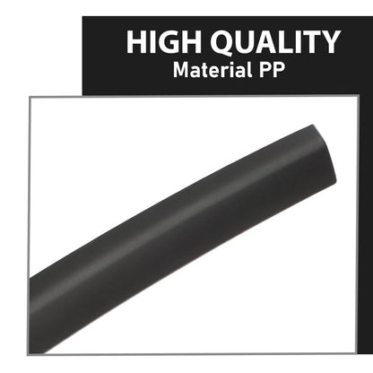 G-PLUS Rear Right Passenger Side Compatible with Jeep Grand Cherokee 2011-2021 Wheel Opening Molding Arch Trim 1MP34RXFAH Black