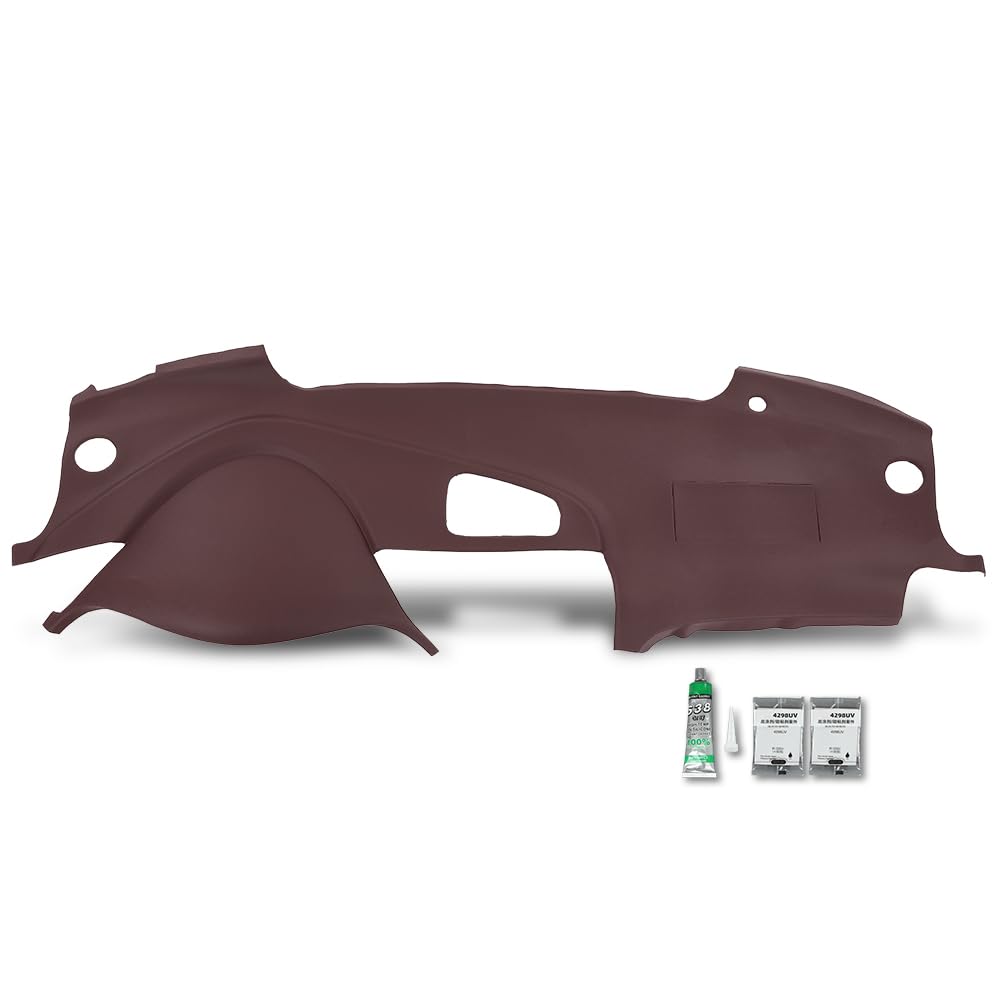 G-PLUS TPE Dash Board Cover Light Dashboard Cap Red Compatible with 2004 2005 2006 2007 2008 Acura TL