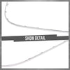 G-PLUS Rear Right Side Bumper Impact Strip Compatible with Benz E63 AMG Base Sedan 4-Door 2010-2013 Fit Models Without AMG Styling Package 2128852221 Silver