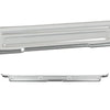 G-PLUS Chrome Door Sill Plates 2pcs Compatible with Chevy GMC Truck C10 C20 1967-1972 Car Door Sill Protector Step Scuff Plate w/Hardware Car Door Sill Steps Covers Scratch Pad