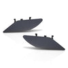 G-PLUS Headlight Washer Cover Driver & Passenger Side Pair Compatible with Porsche Cayenne 2011-2014 95862830300G2X, 95862830400G2X, PO1048100, PO1049100 Primered Finish Blue