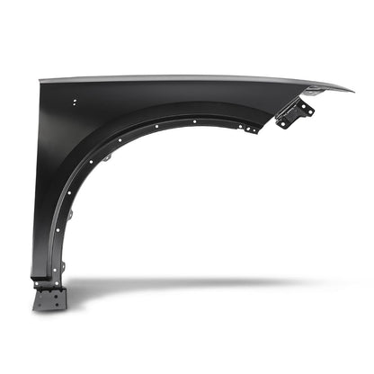 G-PLUS Fender Front Passenger Right Side Compatible with Cadillac XT6 (submodel: Premium Luxury, Sport) 2020-2024 84596460, GM1241423 Black