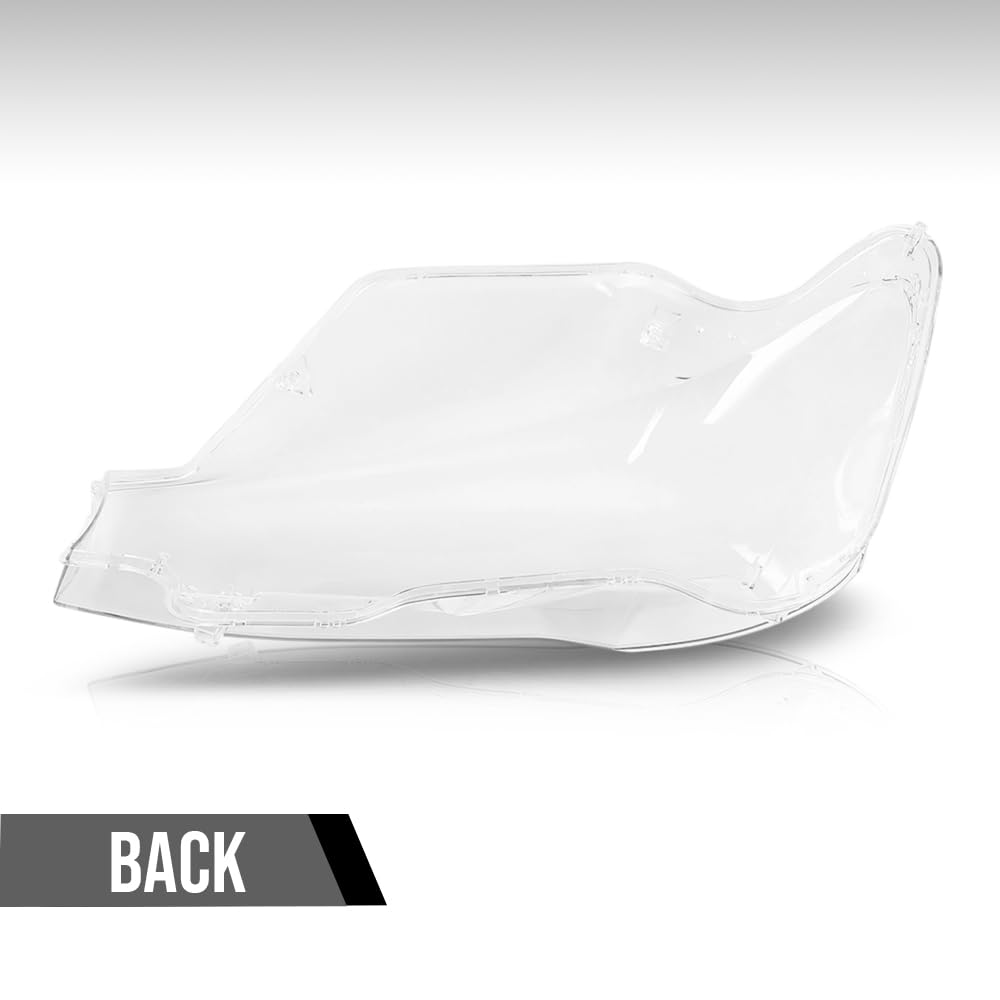 G-PLUS Headlight Lens Cover Compatible with BMW X3 F25 2014-2017 Right Side Front Headlamp Lens Cover Clear