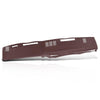 G-PLUS TPE Dash Cover Dashboard Compatible with GMC Chevy Full Size Pickup 1981-1987, Fit GMC Chevy SUV 1981-1991 Red