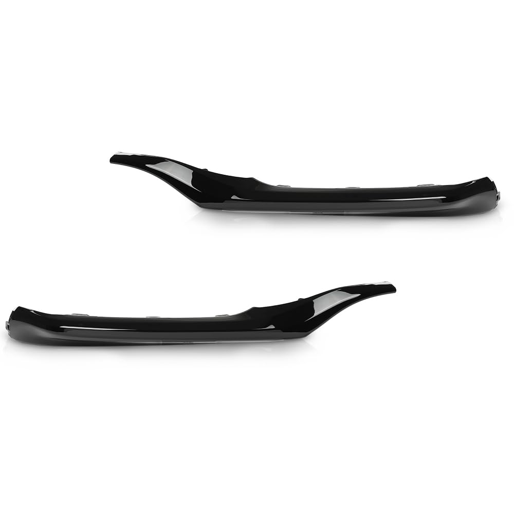 G-PLUS Front Bumper Bottom Bezel Trim Cover 2Pcs Compatible with Toyota Camry XSE SE 2021-2023 Black 5312406260