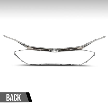 G-PLUS Front Grille Trim Compatible with Chevy Malibu 2019 2020 2021 2022 84473374, GMC1202106 Chrome