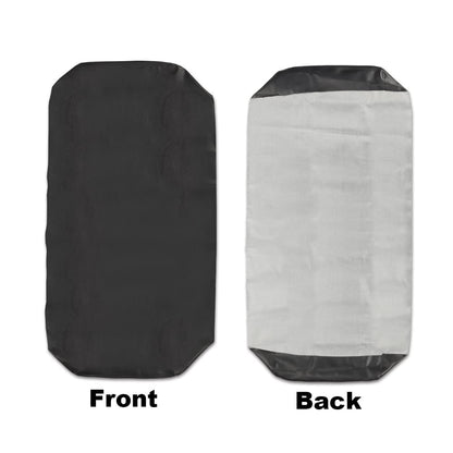G-PLUS Soft Seat Cover Protector Compatible with Polaris Ranger 400 500 570 800 RZR UTV 2010-2014 4x4 Midsize Lower Seat Cover, Black