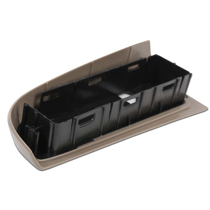 G-PLUS Window Switch Bezel Cover Passenger Side Compatible with Chevy Silverado/GMC Sierra 2003-2007,Fit Chevy Avalanche/Tahoe/GMC Yukon XL 2004-2006,Fit Chevy Suburban 2004-2007 89045119 Tan