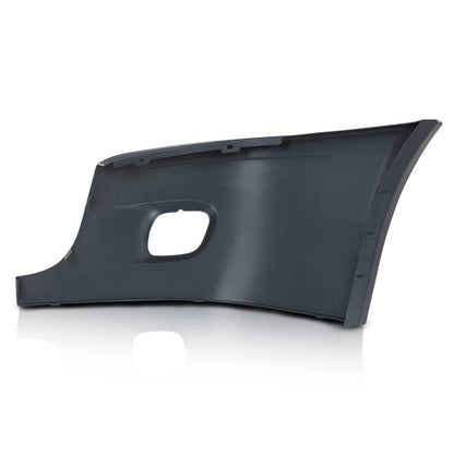 G-PLUS Left Bumper End Reinforcement with Fog Light Hole Compatible with 2008-2016 Freightliner Cascadia Left Driver Side Bumper Cover Reinforcement