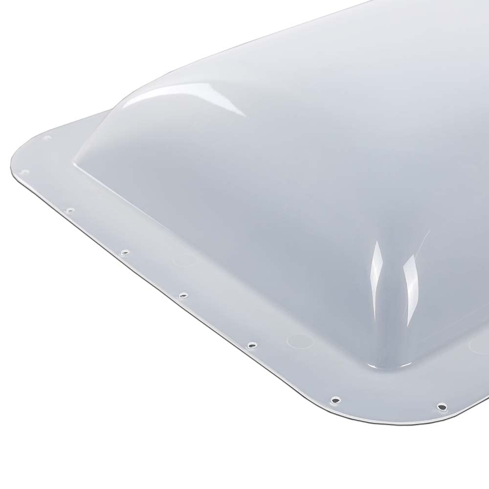 G-PLUS Skylight Cover Exterior Semi-Transparent Camper Skylight Compatible with Most models 17.5" X 26.75" Plastic Cover