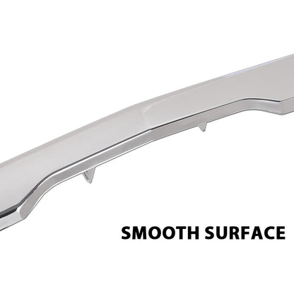 G-PLUS Front Lower Bumper Cover Molding Compatible with Chevy Equinox 2022-2023 84792993, GM1044146 Black Chrome