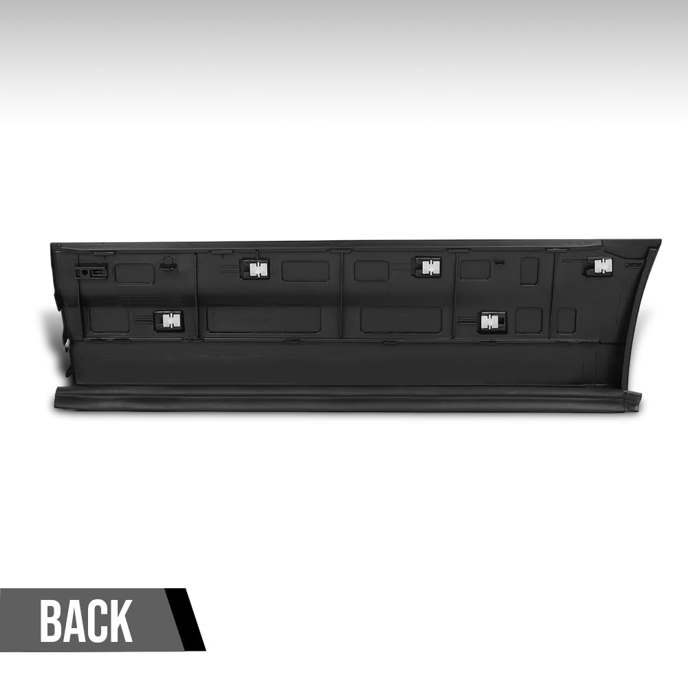 G-PLUS Rear Right Lower Door Molding Trim Compatible with Porsche Cayenne 2011-2018 Without Off-Road Package 95855979020G2X, 958-559-790-20-G2X Black
