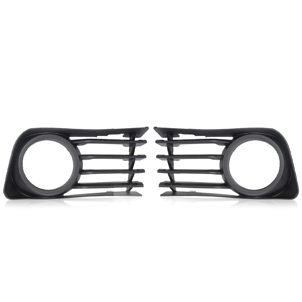 G-PLUS Fog Light Cover Front Bumper Fog Lamp Cover Grille Grill Compatible with Toyota Prius 2004-2009 with Hole 53112-47030 53113-47030