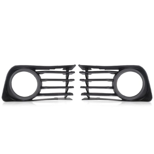 G-PLUS Fog Light Cover Grille Grill Compatible with Toyota Prius 2004 2005 2006 2007 2008 2009 with Hole Front Bumper Fog Lamp Cover 53112-47030 53113-47030