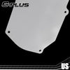 G-PLUS A/C And Heater Delete Panel Plate Compatible with Chevy S-10, Blazer, GMC Jimmy, Sonoma 1994-2004