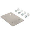 G-PLUS 80LB 200LB Vibrator Mount Plate Tailgate Spreader 1 1/2" Bolts Tailgate Spreader Vibrator Kit