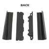 G-PLUS Rear Trunk/License Fillers Compatible with Cadillac Deville 1980-1992 /Fit for Cadillac Fleetwood 1980-1992 /Fit Cadillac Brougham 1980-1992 Black Set of 4