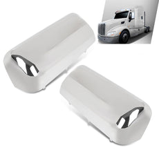 G-PLUS Door Mirror Covers Chrome Left Right Compatible with Peterbilt 579 2013-2023 2PCS Product Specifications