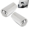 G-PLUS Pair Door Mirror Covers Chrome, Compatible with Peterbilt 579 2013-2023, LH Driver & RH Passenger Side 2PCS