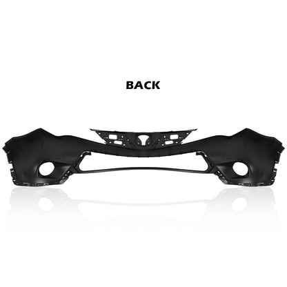 G-PLUS Front Upper Bumper Cover Primered Compatible with Toyota RAV4 2013 2014 2015, TO1014101, 521190R911, Black