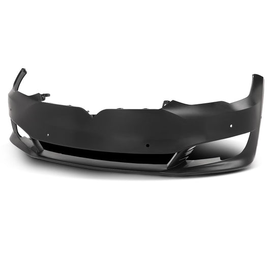 G-PLUS Front Bumper Cover Compatible with Tesla Model S 2016-2020 Black