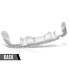 G-PLUS Rear Lower Bumper Valance Panel Compatible with Benz GLA250 (submodel: 4Matic, Base) 2015 2016 2017, Not Fit Models With AMG Style Bumper 1568850925 Silver