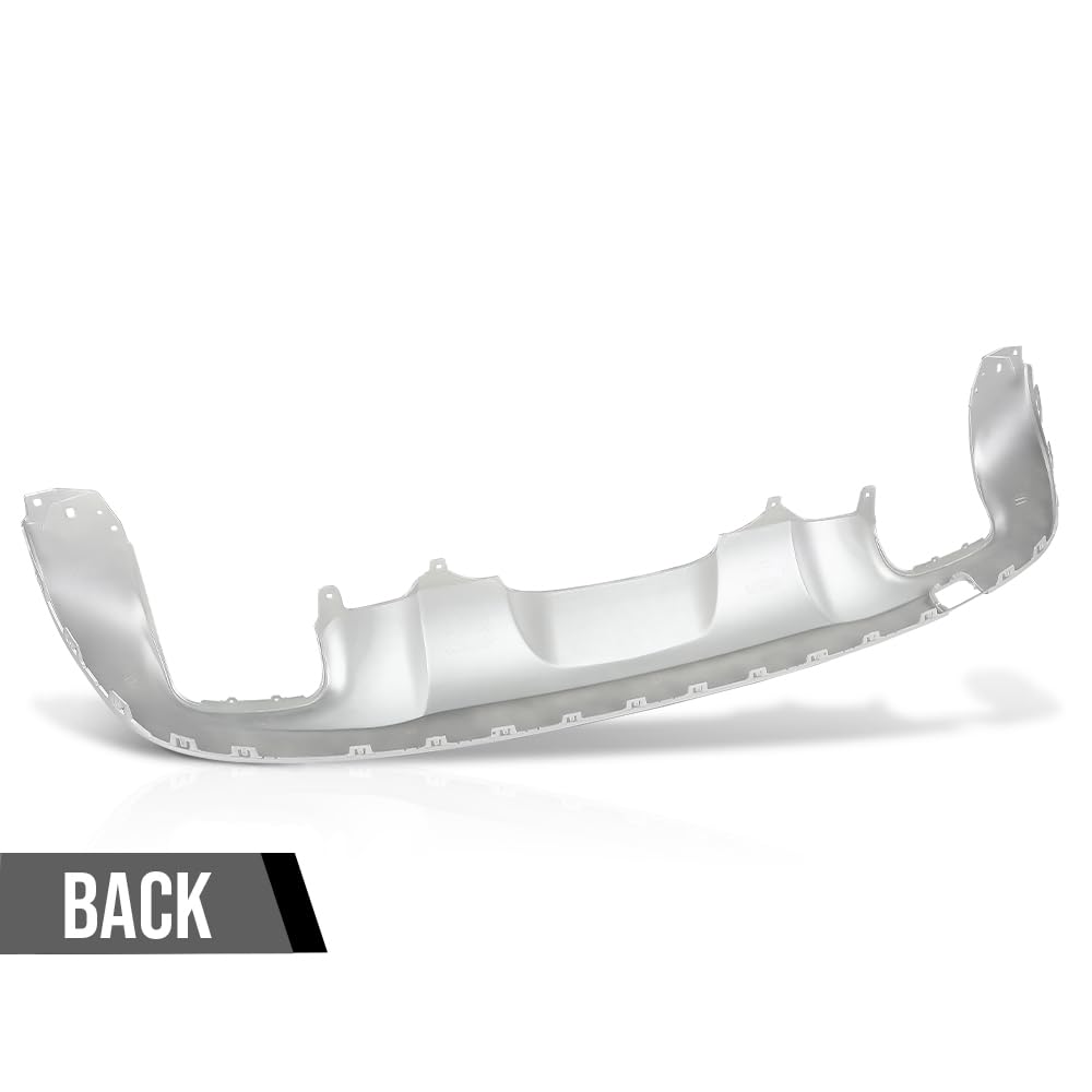 G-PLUS Rear Lower Bumper Valance Panel Compatible with Benz GLA250 (submodel: 4Matic, Base) 2015 2016 2017, Not Fit Models With AMG Style Bumper 1568850925 Silver