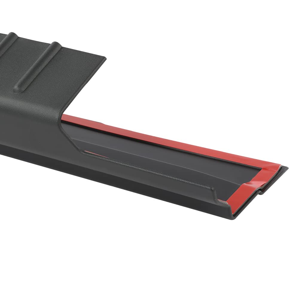 G-PLUS Rocker Panel & Sill Plate Covers Compatible with Ford F150 2009-2014 Rocker Panel & Door Sill Protector Covers 14069 Black