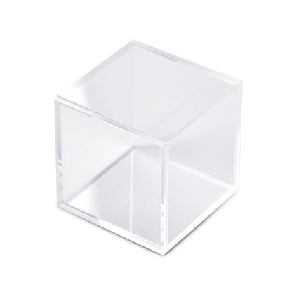 G-PLUS Golf Ball Display Case Acrylic Clear Baseball Holder Cube