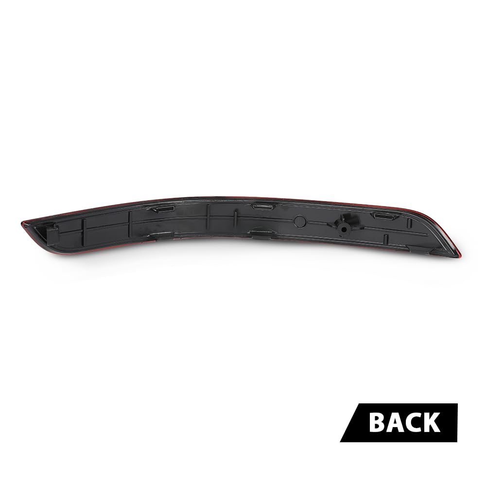 G-PLUS Rear Right Bumper Reflector, Compatible with Benz GLK-Class W204/X204 GLK200 GLK250 GLK260 GLK280 GLK300 GLK350 GLK500 2013-2015, Passenger Side, 2048200474, A2048200474