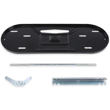 G-PLUS RV Propane Tank Mounting Kit Fit for Rv 20lb 30lb Lp Tanks Camper Travel Trailer Propane Tank Holder Dual RV Propane Tank Black