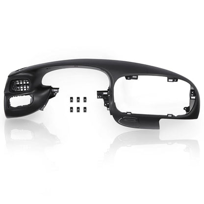 G-PLUS Dash Pad Bezel Compatible with Ford F150 1997-2003/Fit Ford Expedition 1997-2003 Black