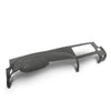 G-PLUS TPE Dash Cover Dashboard Compatible with Chevy Silverado 2007-2013 (LS, LT, or Work Truck ONLY), Fit GMC Sierra 2007-2013 (SL, SLE, or Work Truck ONLY), Fit Dual Glovebox Style Dashes Gray