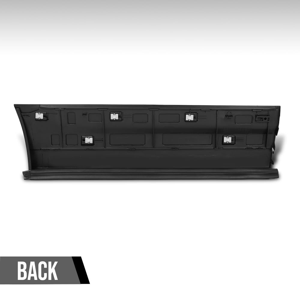 G-PLUS Rear Left Lower Door Molding Trim Compatible with Porsche Cayenne 2011-2018 Without Off-Road Package 95855978920G2X, 958-559-789-20-G2X Black