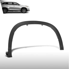 G-PLUS Fender Flare for Toyota Highlander 2014-2019 Front Right Black Product Image