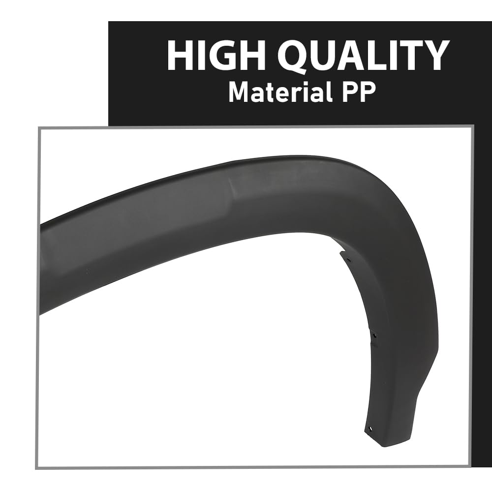 G-PLUS Fender Flares Kit Compatible with Chevy Silverado 1500 2020-2023, Fit GMC Sierra 1500 2020 84297538 Smooth Painted