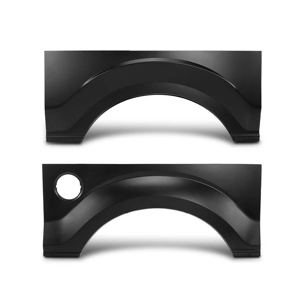 G-PLUS Rear Wheel Arch Quarter Panel Compatible with Ford F150 Pickup Truck 2009-2014 Black