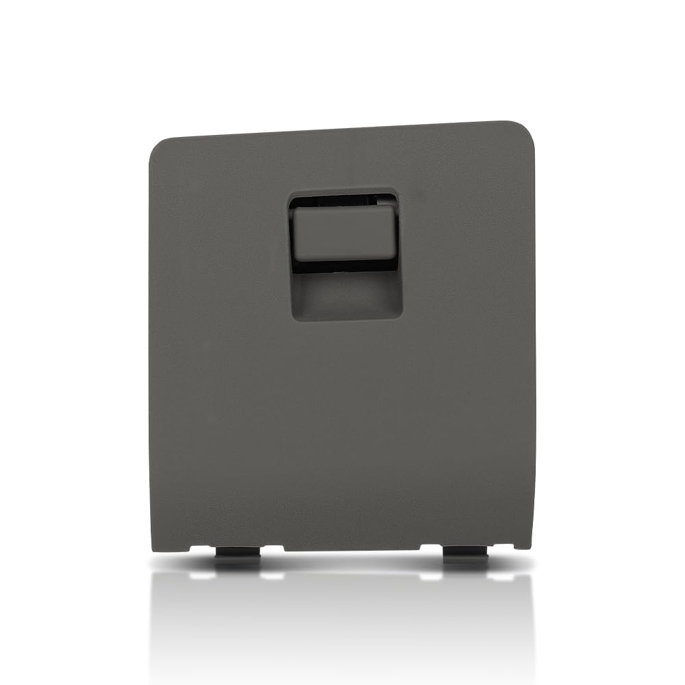 G-PLUS Dash Knee Center Glove Storage Box Cubby Compatible with Ford F250 F350 Super Duty 2005-2007 Dark Gray