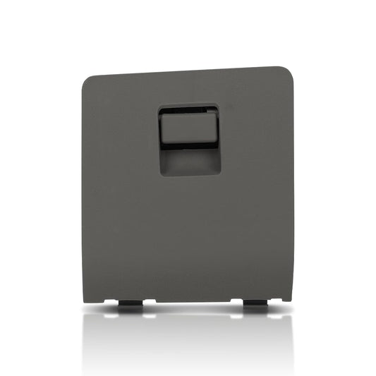 G-PLUS Dash Knee Center Glove Storage Box Cubby Compatible with Ford F250 F350 Super Duty 2005-2007 Dark Gray