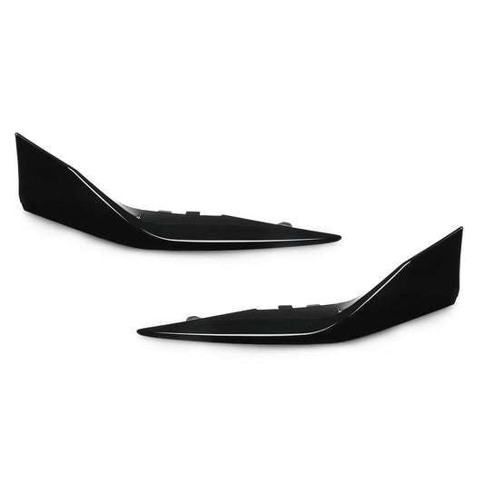 G-PLUS Left Right Front Bumper Side Lower Trim Compatible with Toyota Camry SE 2025 TO1046135, TO1047135 Glossy Black