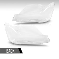 G-PLUS Headlight Lens Cover for BMW X3 F25 2014-2017 Pair Clear Close-up View