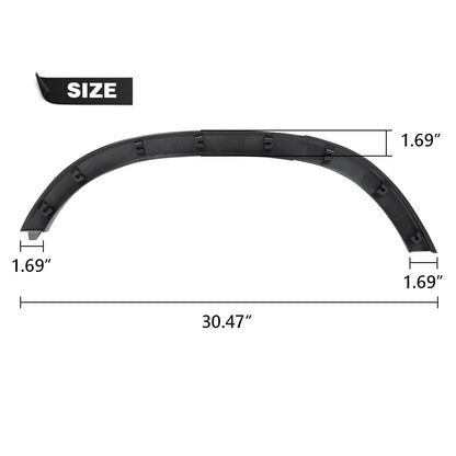 G-PLUS Rear Left Fender Wheel Flare Trim Molding Compatible with Chevy Trax LTZ 2013-2016/ Trax Premier 2017-2020/ Trax LS LT 2013-2022 95298241, GM1790123