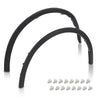 G-PLUS Fender Trim Set Front Wheel Opening Molding Compatible with Toyota CHR 2018-2022 Front Driver and Passenger Side 75601F4010 75602F4010 TO1291115 TO1290115