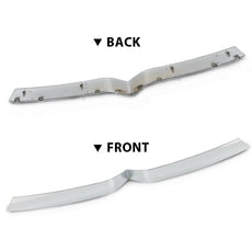 G-PLUS Front Upper Grille Trim Chrome for Tesla Model X 2016-2020 Close-up View