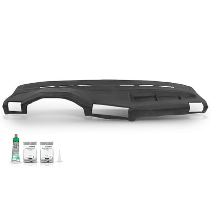G-PLUS TPE Dash Cover Dashboard Panel Compatible with BMW E30 3 Series 318i 325e 325i 325is 1984 1985 1986 1987 1988 1989 1990 Black